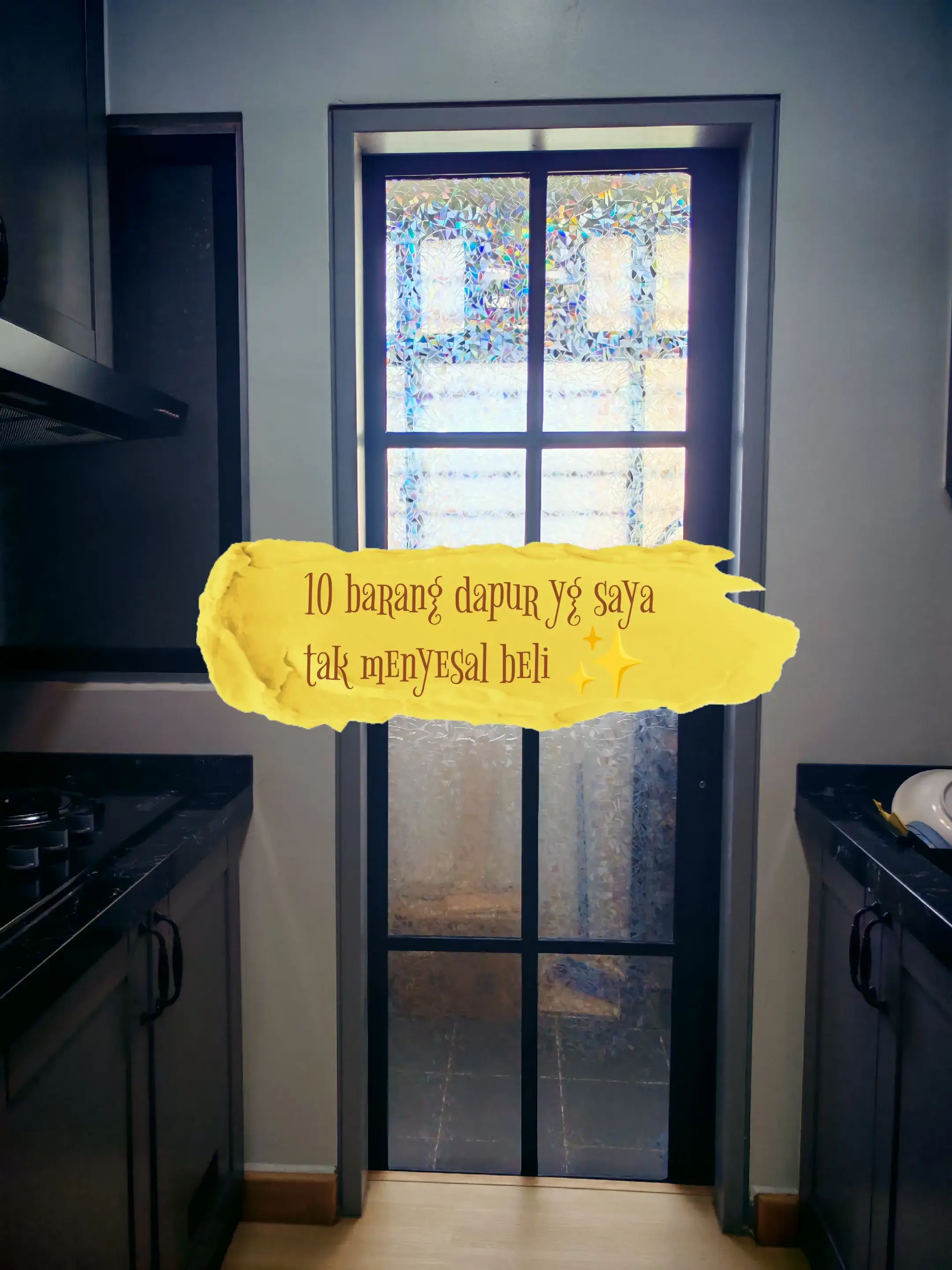 Review jujur brg2 ni mmg best pakai. Dapur sis kecik, so klu membeli brg2 gini, 