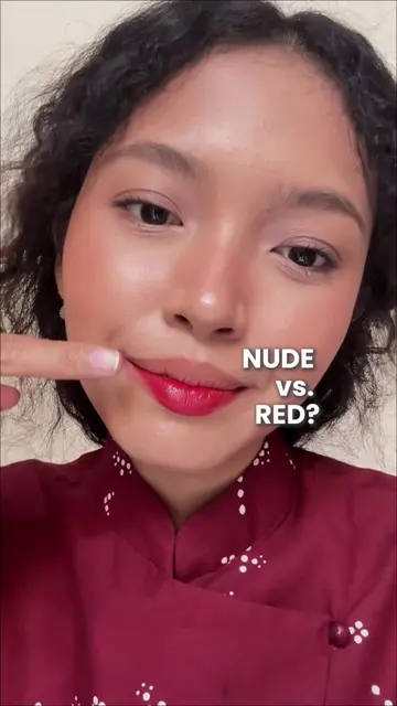 jadi, kamu tim lipstick nude natural atau red yang bold?👀 #MKSKIN #lipglow 
