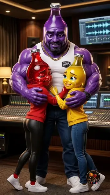 A father raised one of his daughter to be fat and another one to be skinny🥹😱 .