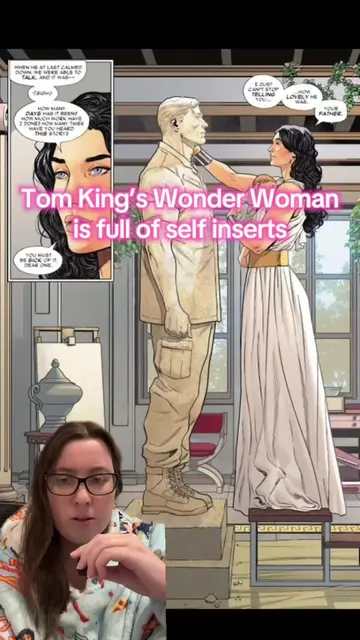 The current mainline Wonder Woman run is just Tom King self inserting himself an