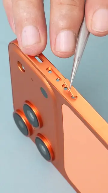 Converting iPhone 11 to 17 Pro:assembling the 17 Pro #DIYiphonerepair #iphonerep