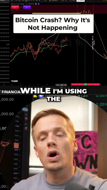 Crypto market acting strange? 🤔 Not a crash, just a correction. Here's the real