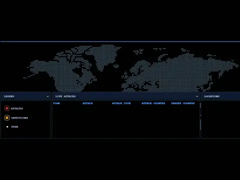 🚨 Live Cyber Attack Map 🌍 | Watch Hackers Attacking the World in Real Time! 😱