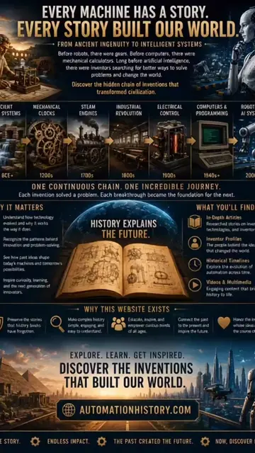 What if the machines shaping our future began thousands of years ago? Before rob