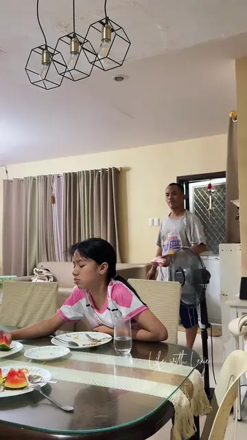 Watch me get pranked by my own dad the way I smiled then realized…😭 Daddy 1 - L