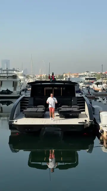 The world's biggest Brabus boat is basically a floating luxury penthouse... 😍 #