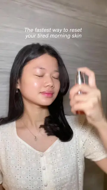 My first morning ritual ✨ Starting the day with First Care Activating Serum Mist