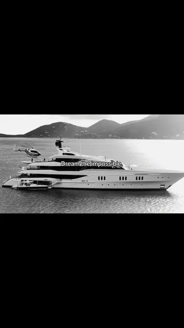 Dream the impossible. #dream #impossible #yacht #money #rich 