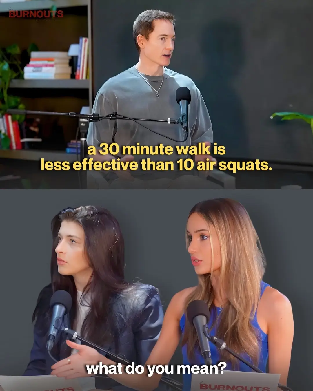 Follow The Burnouts ❤️‍🔥He discovered which exercises really do the most for yo