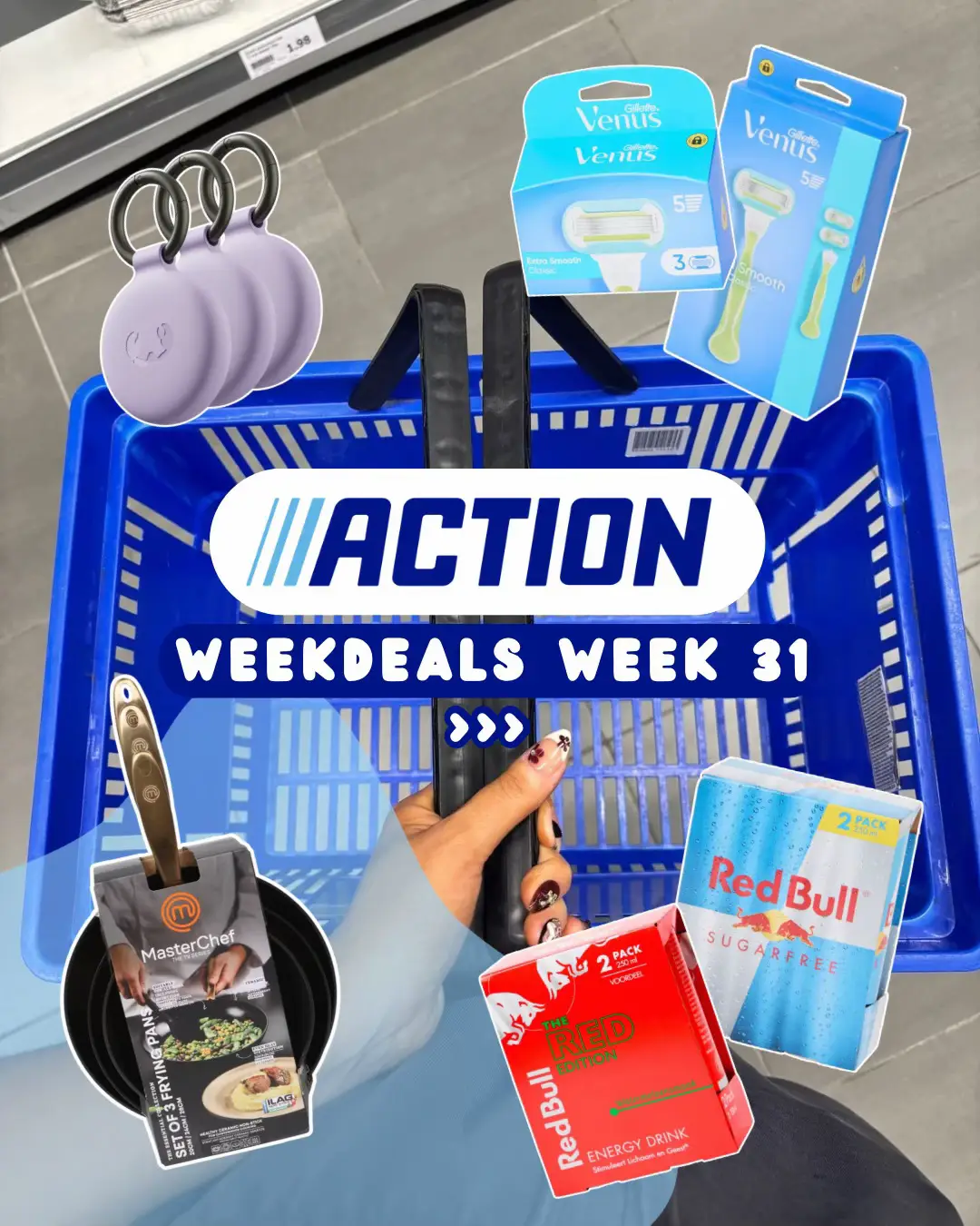 Vanaf morgen vind je al deze producten extra voordelig in de schappen bij Action