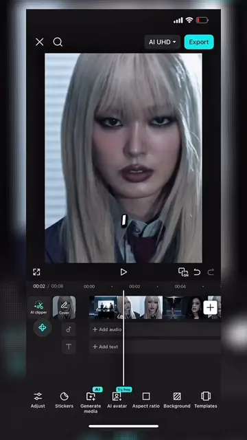 How to make KPOP KATSEYE  4k edit in CapCut, transition tutorial #CapCut #capcut
