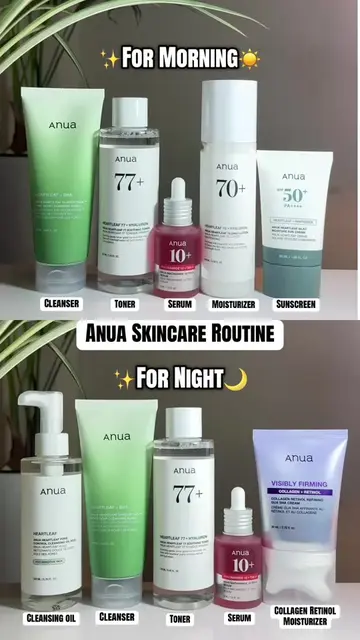 ✨Anua Full Skincare Routine…. #SkinCare101 #kbeauty #koreanskincare #brandsforyo