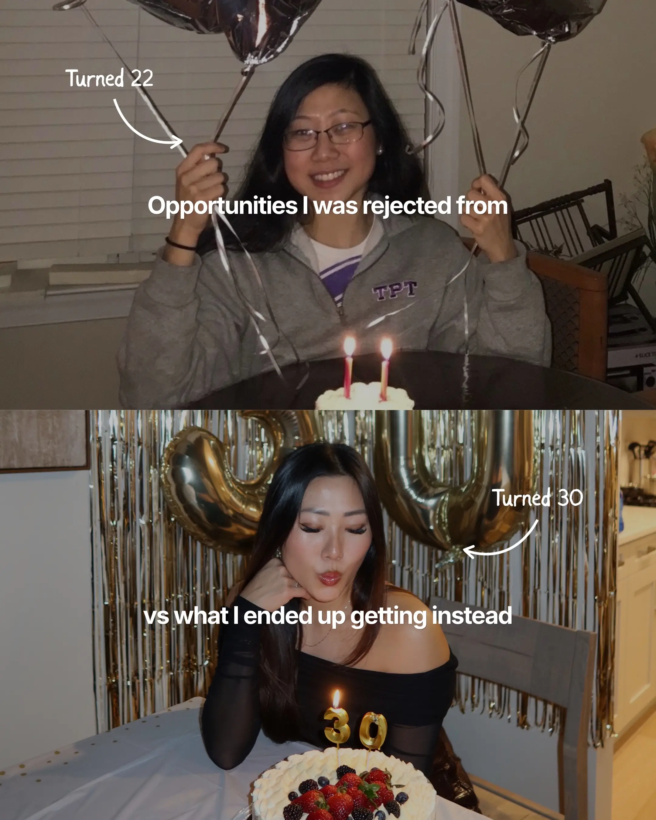 Rejection fueled so much of what I did in my 20s. Because I learned quickly that