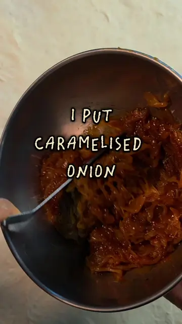 caramelised onion, or french onion soup sourdough I caramelised 3 onions with be