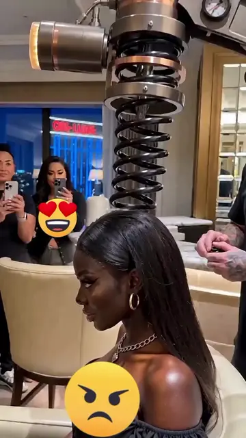 automatic haircut  machine in future amazing transmission#technology  #haircuttr