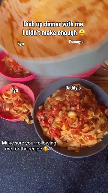 Healthy bacon, red pepper and mushroom pasta 🫑🍝🥓🍄‍🟫🍅🥫 #dishup #dishupdinn