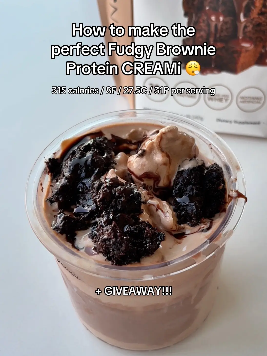 Protein CREAMi Week continues with a new recipe & giveaway for our chocolate lov