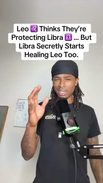 Once Leo ♌️ notice this they’ll let their guard down around Libra ♎️ #fyp #leo #