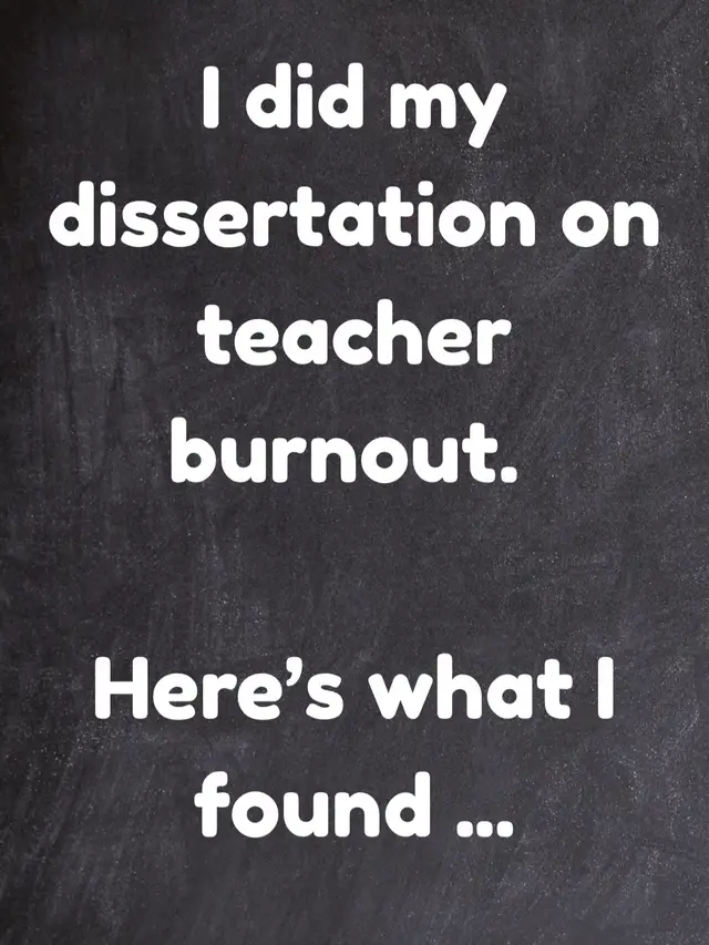 During my doctoral journey, I went from teaching self-contained to content speci