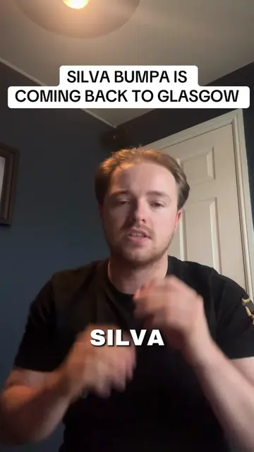 @Silva Bumpa is finally coming back to glasgow @FLY @swg3glasgow #silvabumpa #sw
