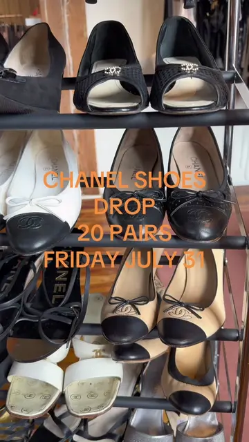 CHANEL SHOES DROP PART 2. THIS FRIDAY JULY 31. ONLINE AND IN STORE. SEE YOU. #vi