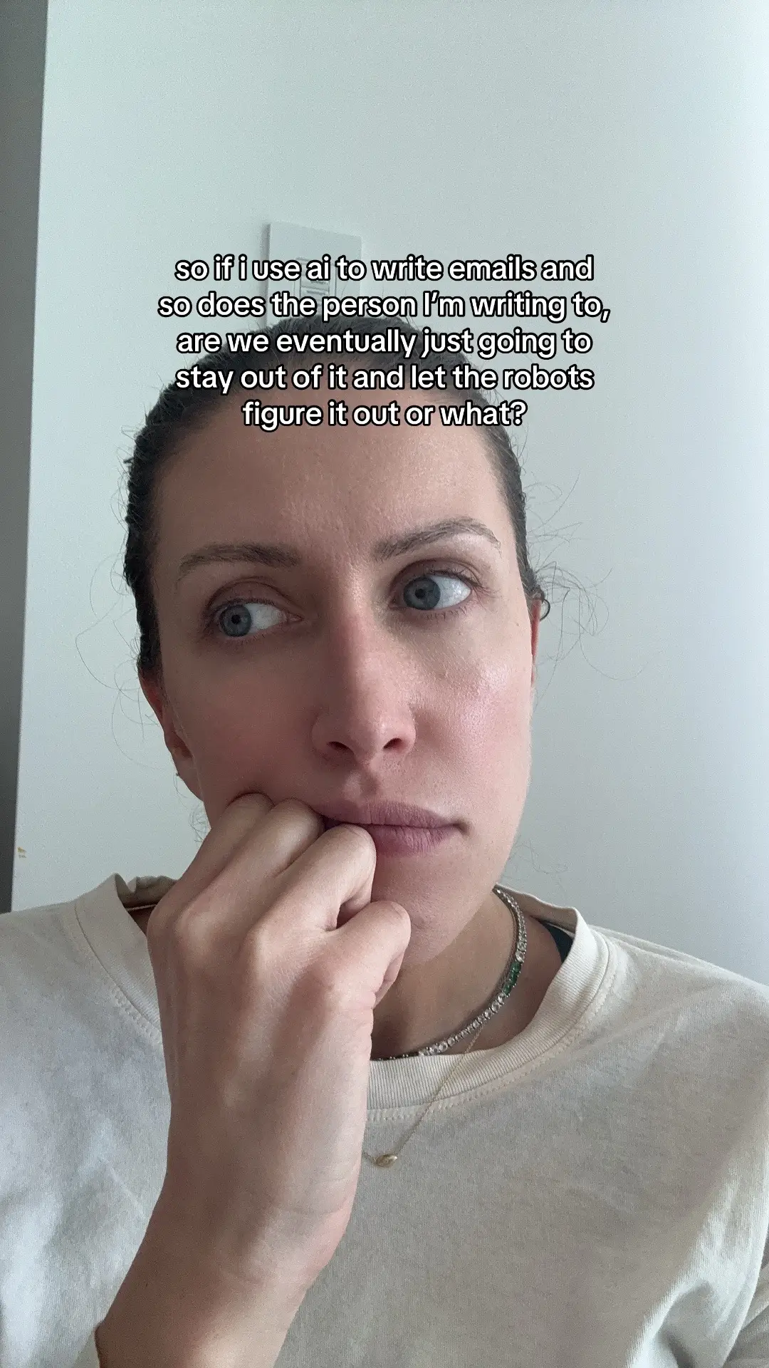 like do we just let them figure it out and then tell us what to do? 