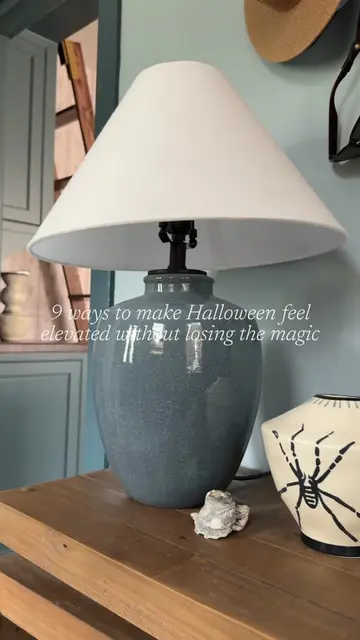 My little loves Halloween deeply, but when it comes to seasonal decor, I still w