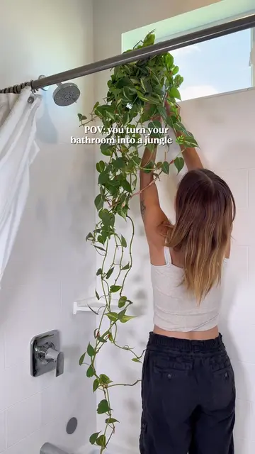 Anyone else live for a bathroom filled with houseplants? 🌿