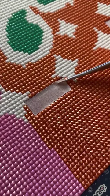 Les paillettes. ✨✨ @Oraloa Diamond Painting Off 💎  #diamondpainting #asmr #diam