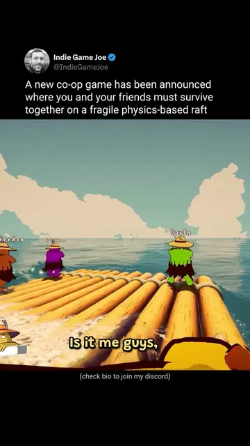 Paddle home through storms, sharks and whirlpools on a physics raft that tips wh