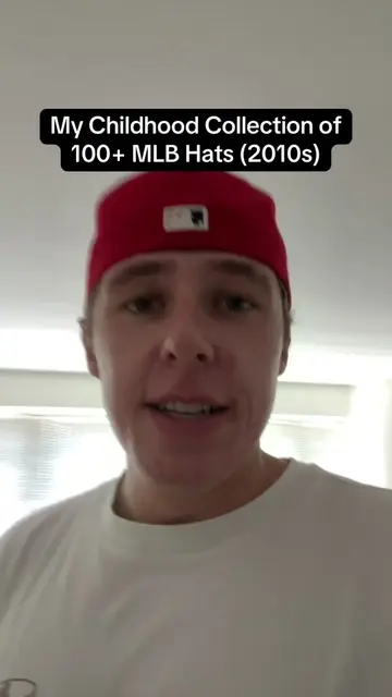 Welcome to my old hyperfixation #MLB #hats #baseball #collection #throwback 