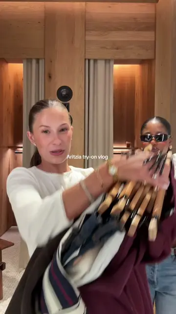 Bestie is a senior stylist at the Aritzia in Soho… next time she’s getting me ri
