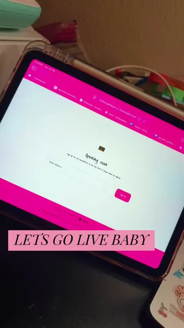 So excited to share that the store is officially open! 💖 Whether you need teach