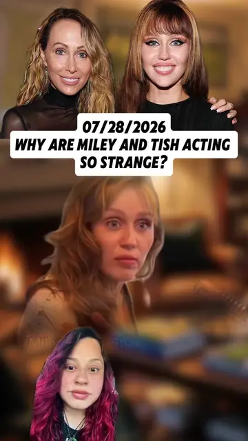 Are Miley and Tish swapping places? 😮‍💨 In this video, we dive into their podc