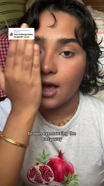Replying to @amypandabear brown eye supremacy let’s gooo #browneyes #makeup #bro