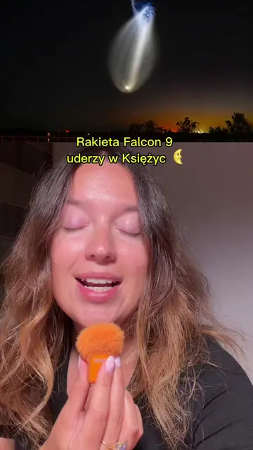 Falcon 9 uderzy w księżyc! 5 sierpnia około 8:35 polskiego czasu porzucona rakie