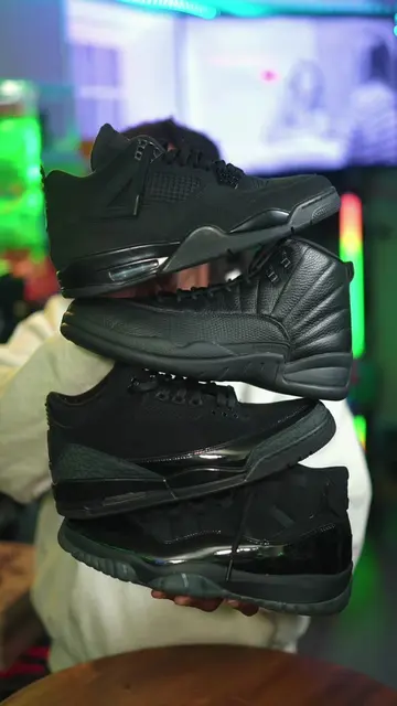 Ranking Top 5 “Black Cat” Air Jordans 🔥 #Jordan4 #Jordan #Sneakers #Shoes #Snea