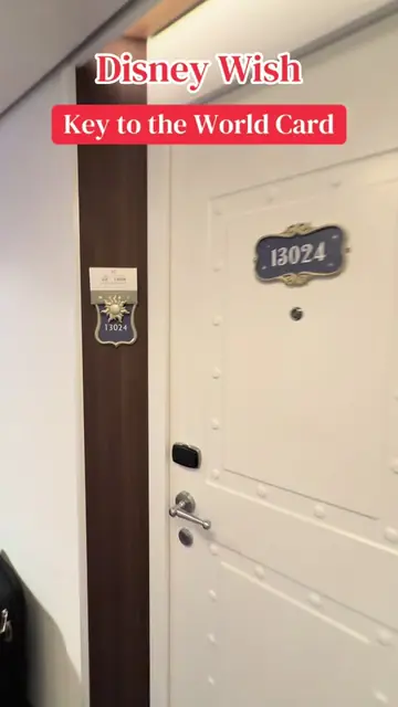 Where to find your key to the world card on a Disney Cruise! #disneywish #dcl #c