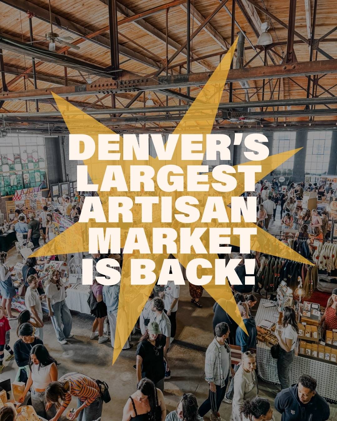 One of our favorite markets of the year is finally back. 🤍 We'll be back at @Vi