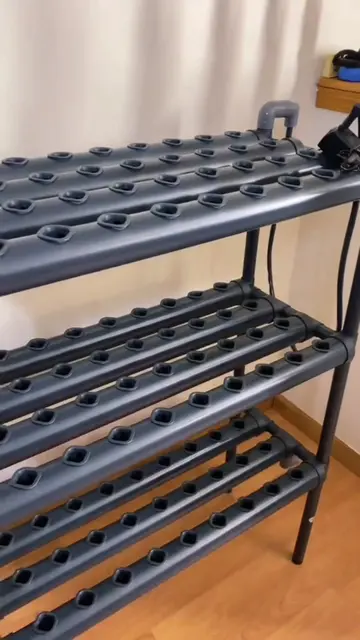 🥬 Grow fresh vegetables at home—without soil! 🌱 This 108-site hydroponic syste