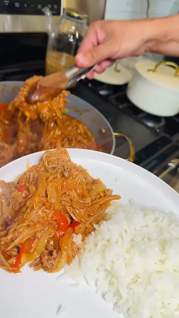 Así hacemos la Ropa Vieja en casa. #comidacubana🇨🇺 #FoodTok #cosinandoconamor 