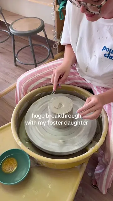 #pottery #fostercare #fostermom #parenting 
