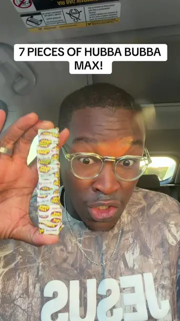 7 PIECES OF HUBBA BUBBA MAX!!!!! #hubbabubba #hubbabubbamax #challenge #chewingg