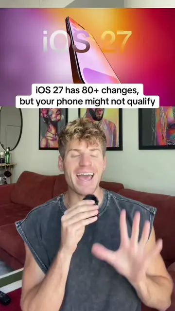 iOS 27 has 80+ changes but there's ONE catch that might affect your phone 👀 com
