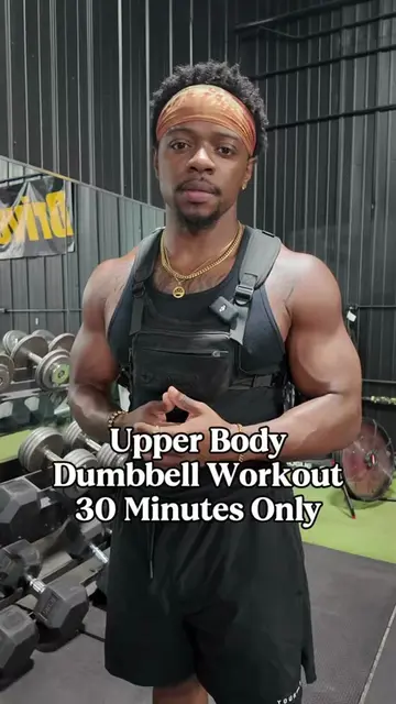 Looking to build a stronger, more defined upper body? Give this 30-minute dumbbe