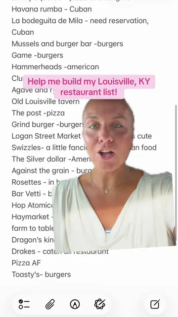 Drop your favorite restaurants below!! ⬇️  #louisvillekentucky #louisville #Food