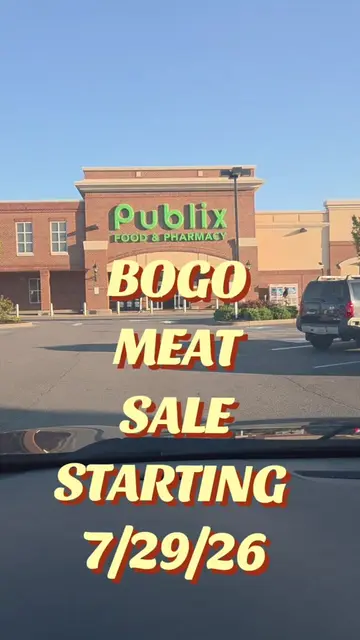Bogo meat sale Starting 7/29/26 #bogosale #publixdeals #couponing #couponingforb
