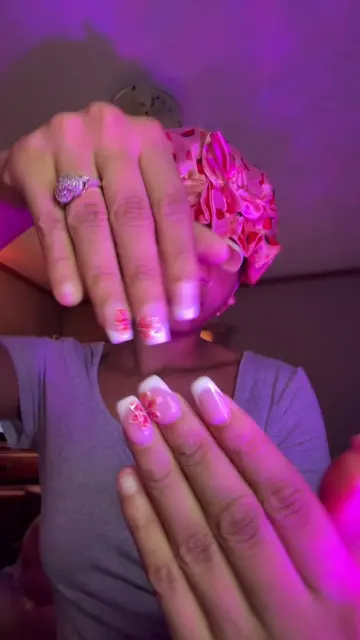 Oooo so pretty #fyp #nails #transition 
