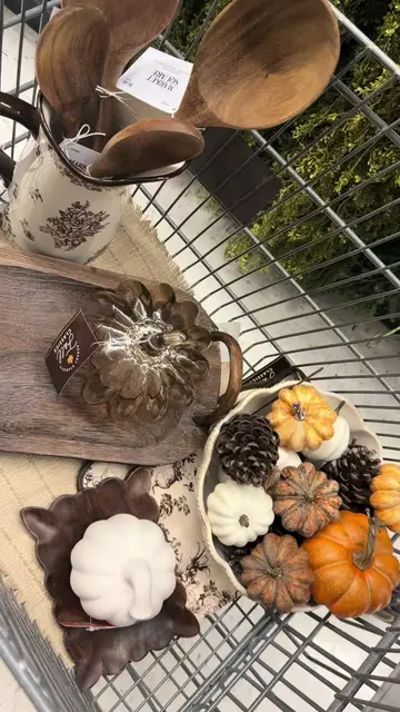 The cutest fall finds are already hitting Hobby Lobby and I couldn’t leave empty