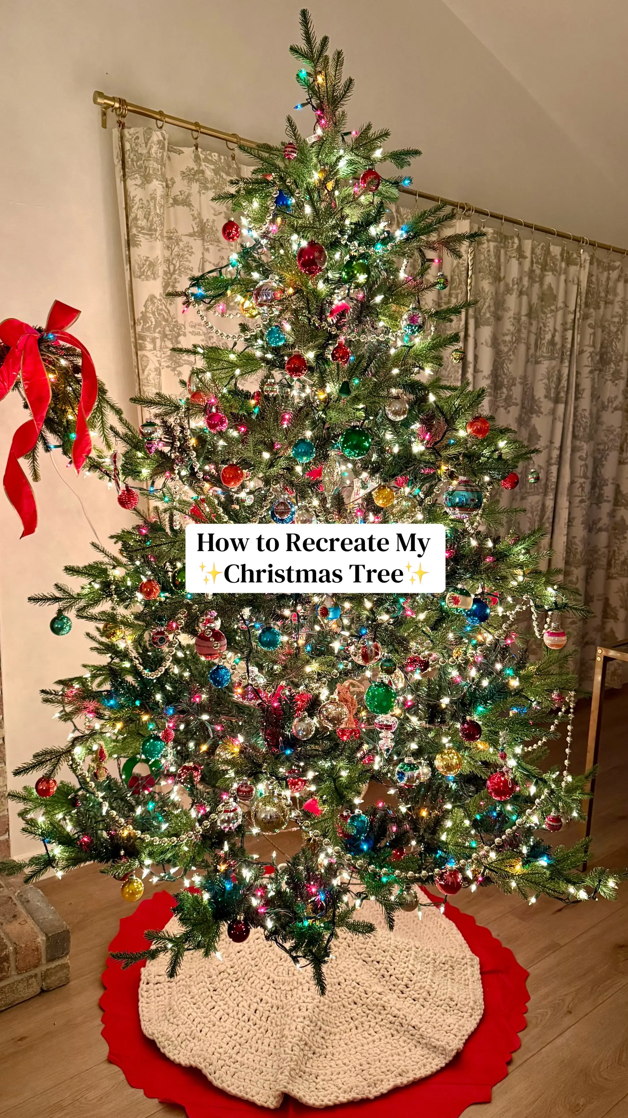 If you want a vintage-inspired Christmas tree, the time to start planning is now